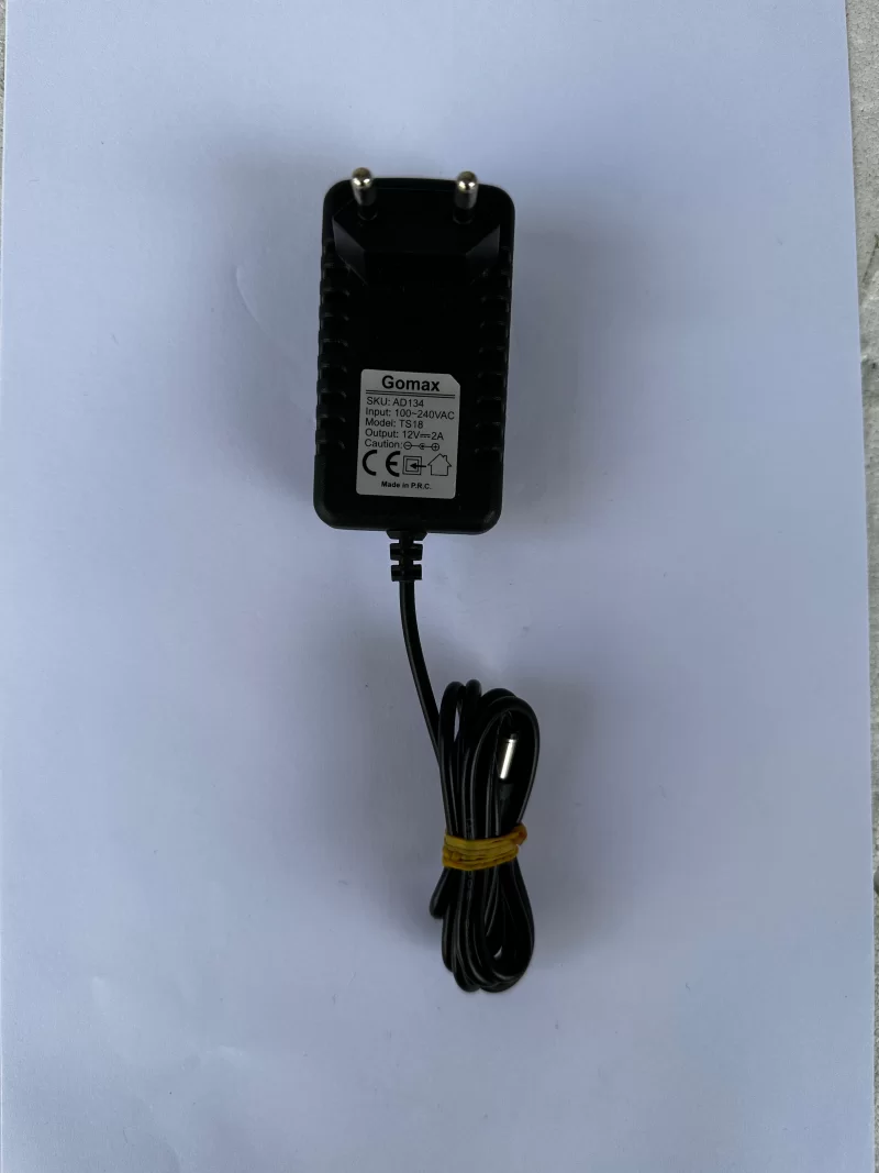 12 Volt 2 Amper Standart Uç Adaptör