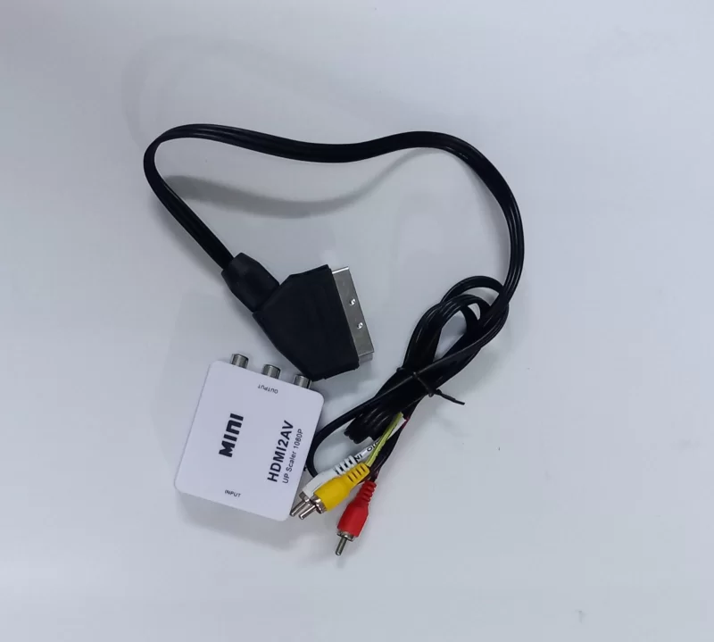 HDMI To SCART AV Video Tv Çevirici Dönüştürücü Adaptör