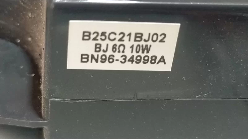 BN96-34998A , SAMSUNG UE55JU7500T Hoparlör Takımı