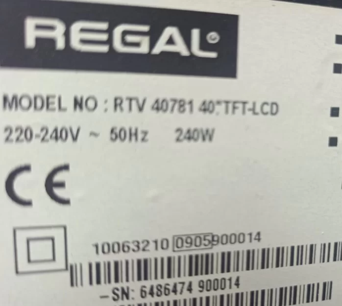 18amp06-4, Regal Rtv40781 Lcd Tv Ses Kartı (Audio Board)