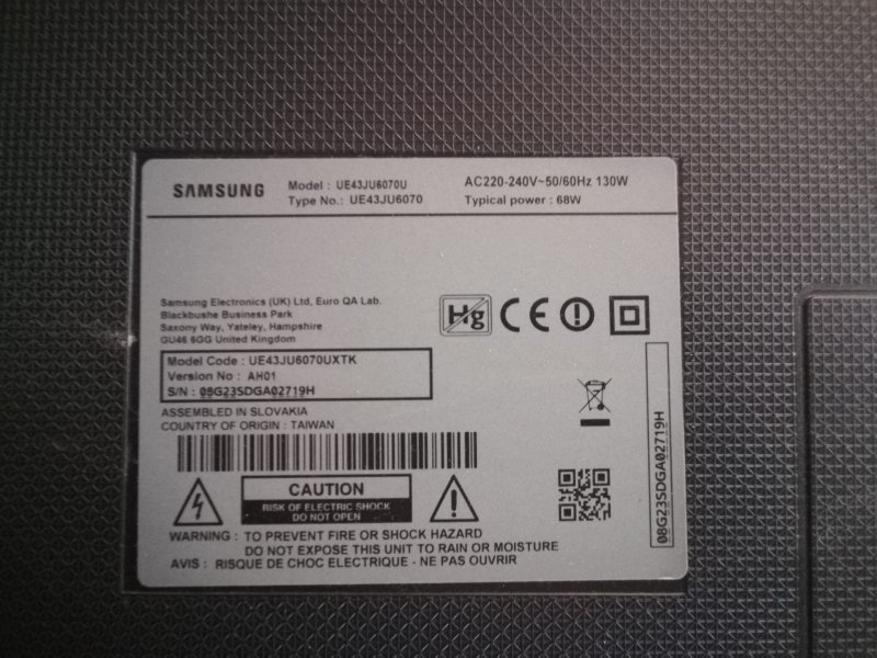 SAMSUNG UE43JU6070,BN96-35345B,WİFİ MODÜLÜ