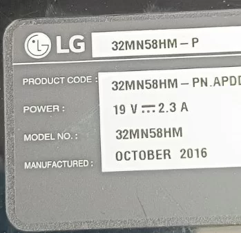 Ead63850202, Lg 32mn58hm-P Lvds Kablosu