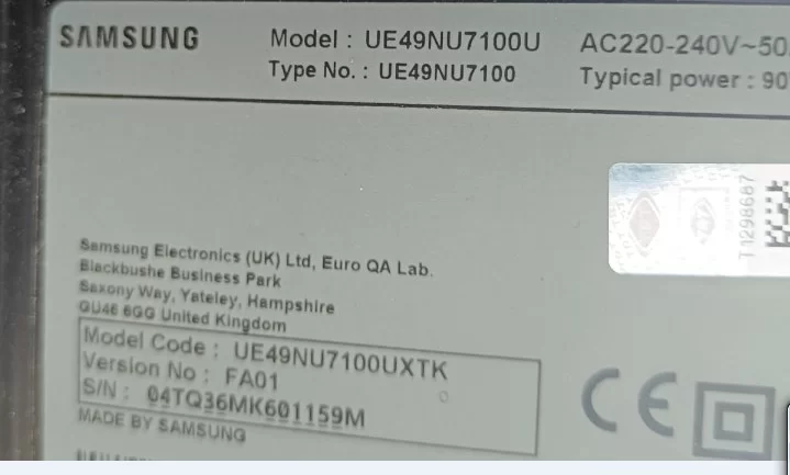 Bn44-00932b, Samsung Ue49nu7300u Besleme Kartı