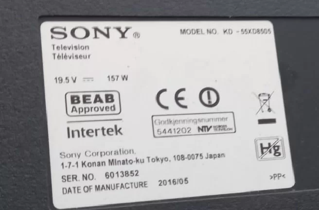 6870c-0601a, Sony 55xd8505 T-Con Kart