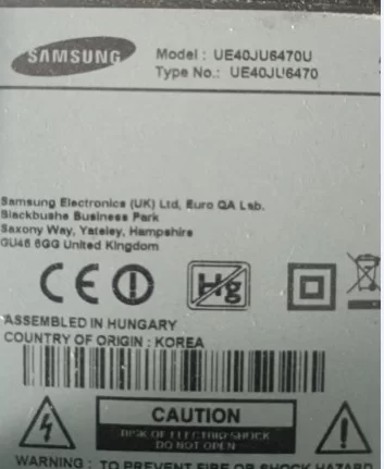 Bn44-00806, Samsung Ue40ju6470u Besleme