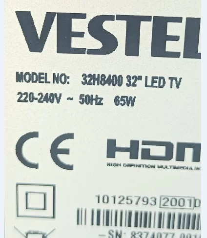 28375016, 23367482, 17ıps62, Vestel 32h8400  Power Board, Besleme