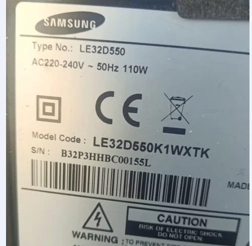 Bn44-00438, Samsung Le32d450 Besleme, Kartı