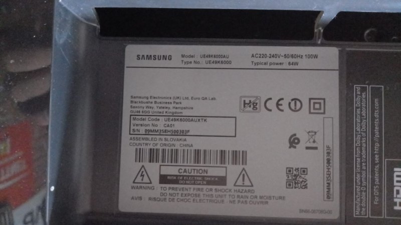 SAMSUNG ue49k6000 WİFİ   BN59-01240A WiFi modülü WI-FI/BT alıcı 