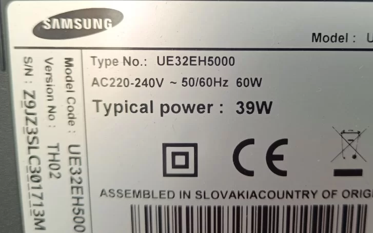 Bn96-21669a, Samsung Ue32eh5000w Hoparlör 