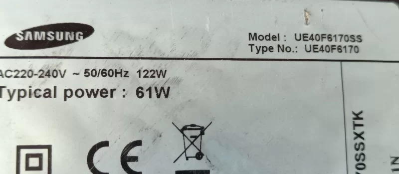 Bn96-27044n, Samsung Ue40f6170s Lvds Kablosu