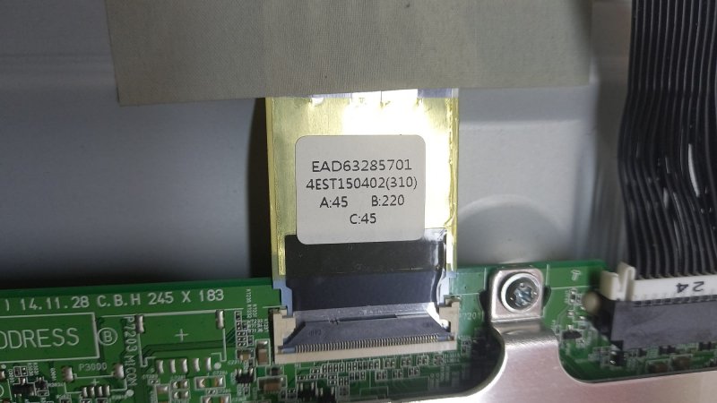 EAD63285701 LG 49UF7787 LVDS KABLOSU 