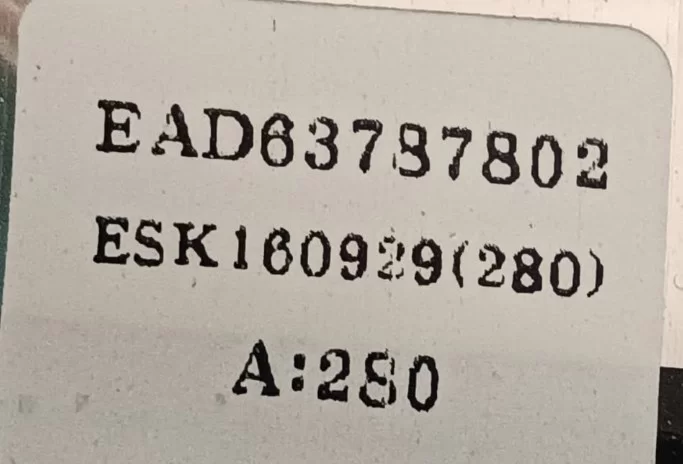 Ead63787802, Lg 43uh610v  Lvds Kablosu