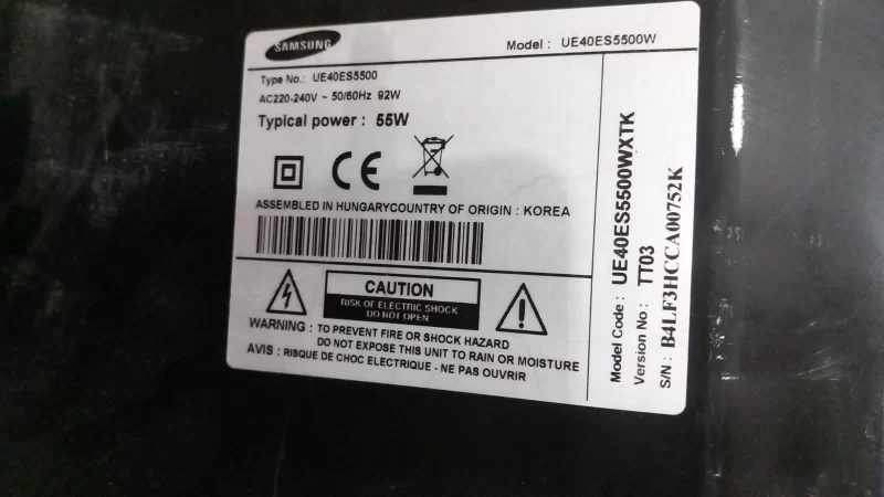 Bn41-01797a,  Samsung Ue40es5500 T.Con Board