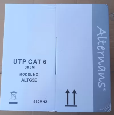 ALTERNANS CAT6 U/UTP 305 MT 23 AWG NETWORK KABLOSU