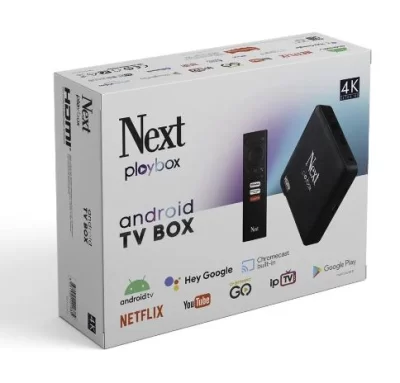 Next PlayBox 4K UHD Android Tv Box IPTV