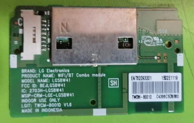 LG 43UF7787 EAT62093301--LGSBW41--LG-LED-TV-WIFI-MODULE--Wifi-Modul